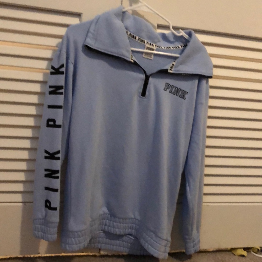 Cute bluish purple quarter zip